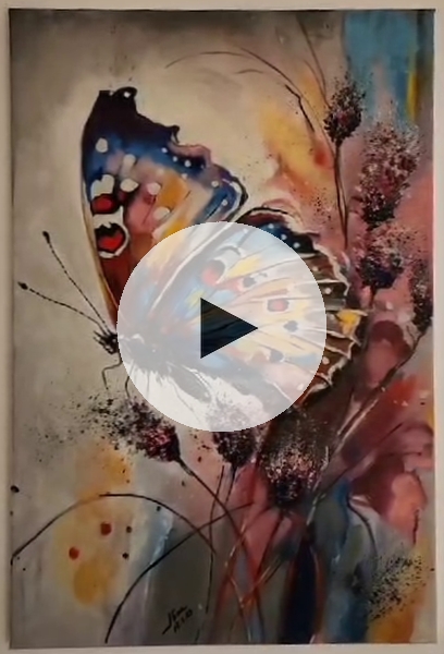 ArteDiAlina.com painting: Emotion in an instant
